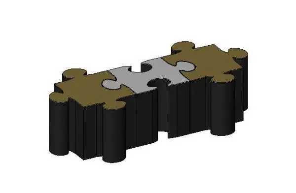 Andrew Martin Jigsaw Coffee Table