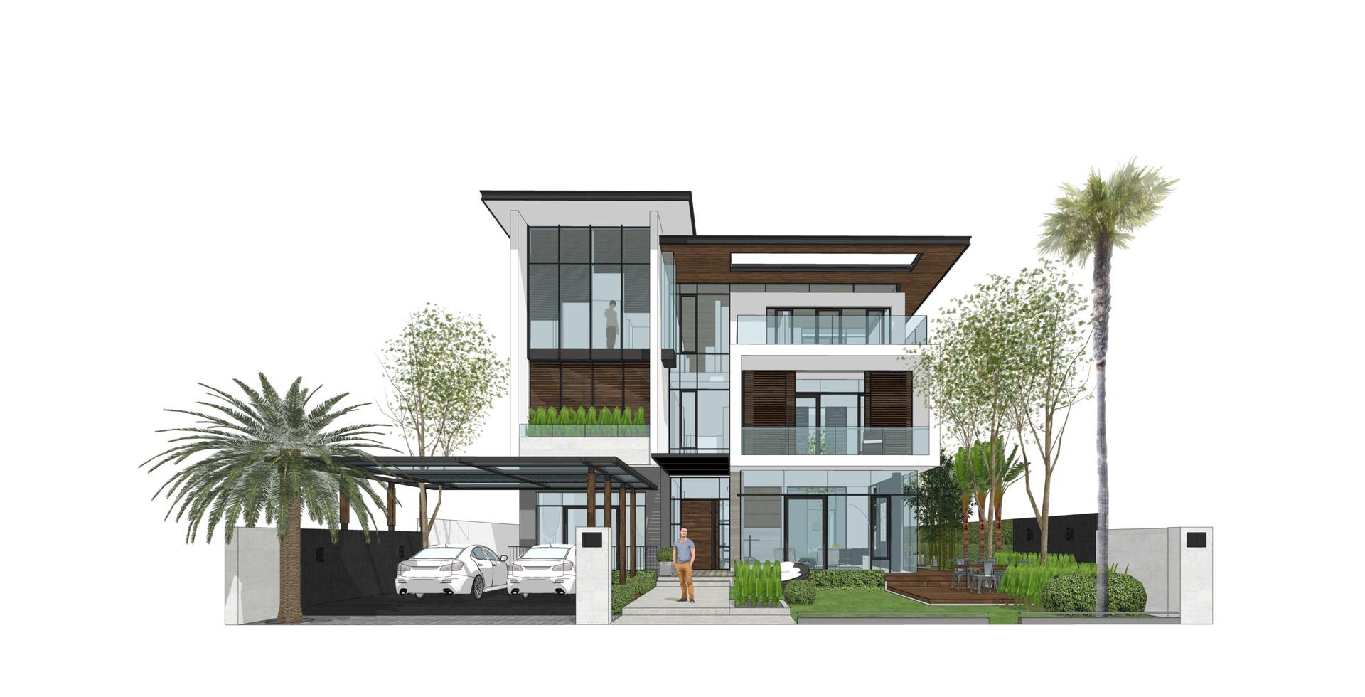 Villa Exterior