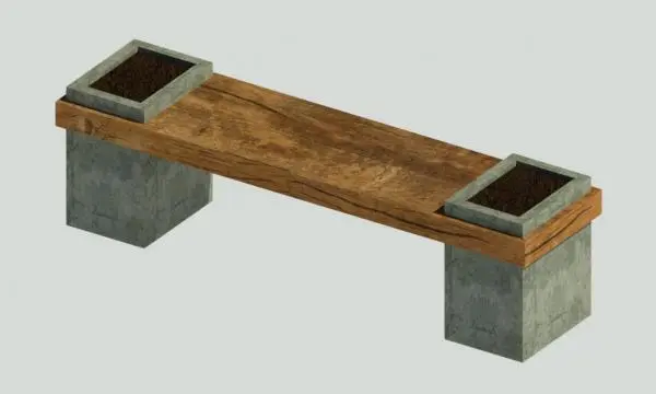 Planter Bench