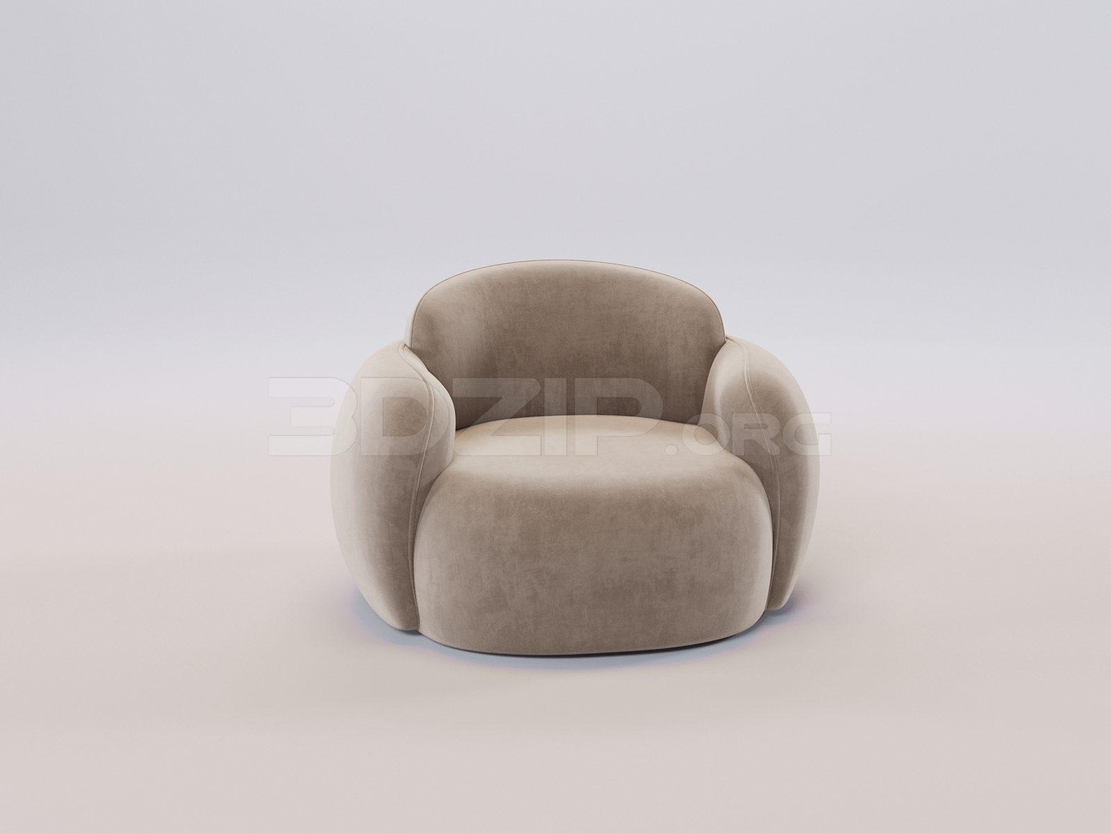 Armchair — preview 1 (3dzip)