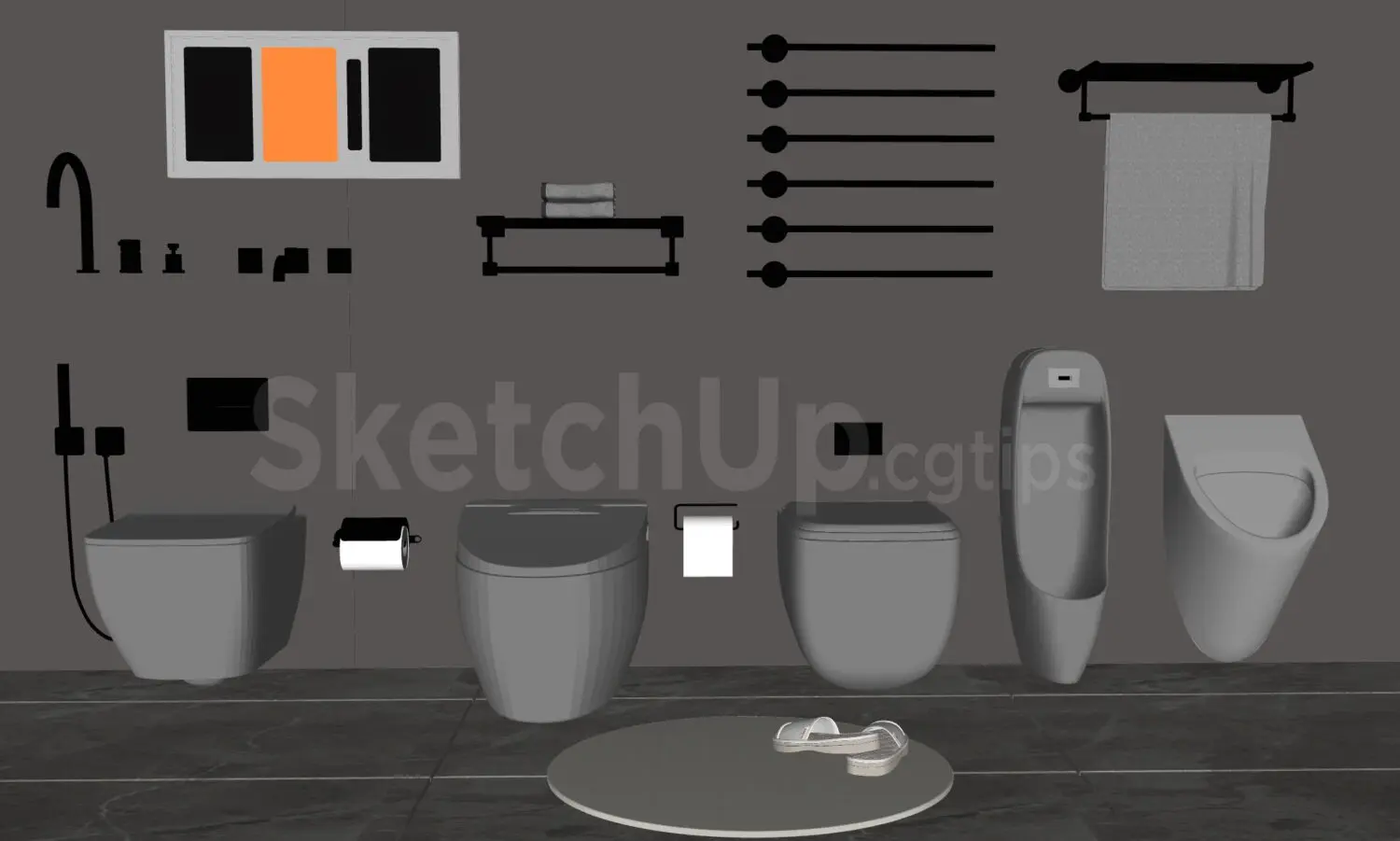 Bathroom — preview 1 (cgtips)