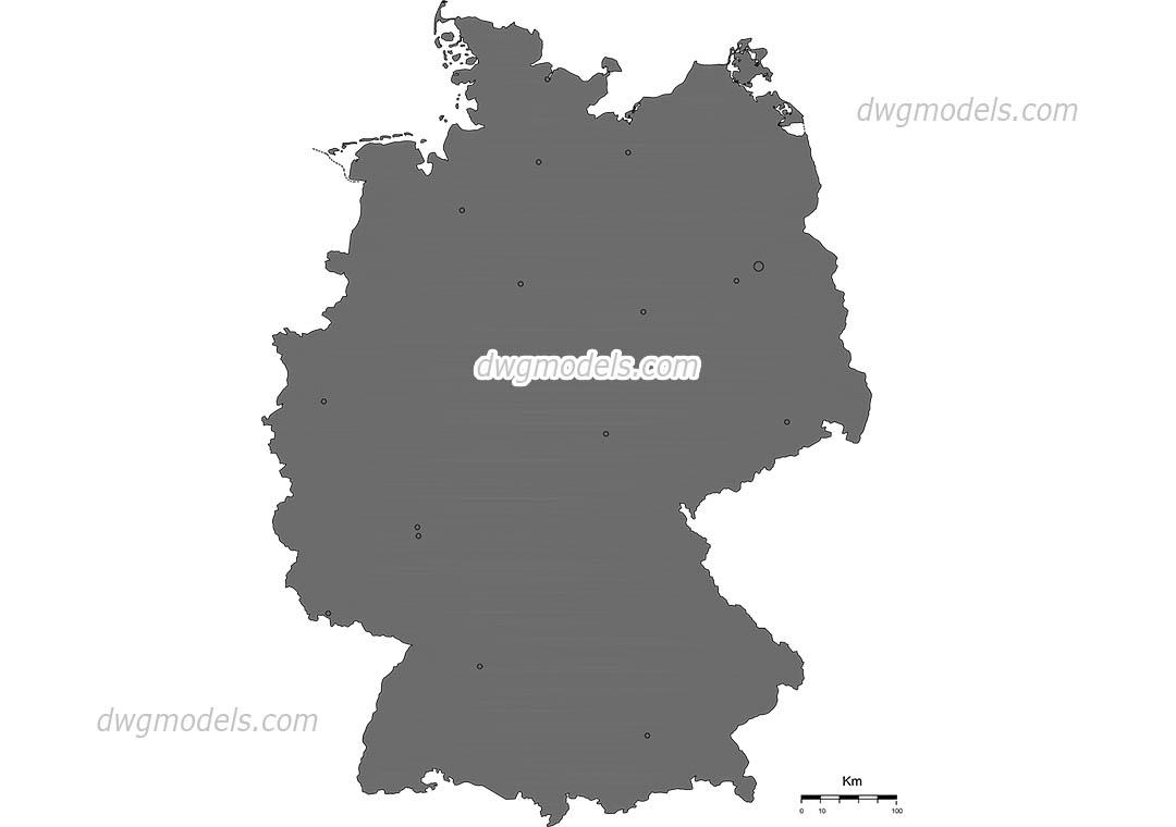 Map of Germany