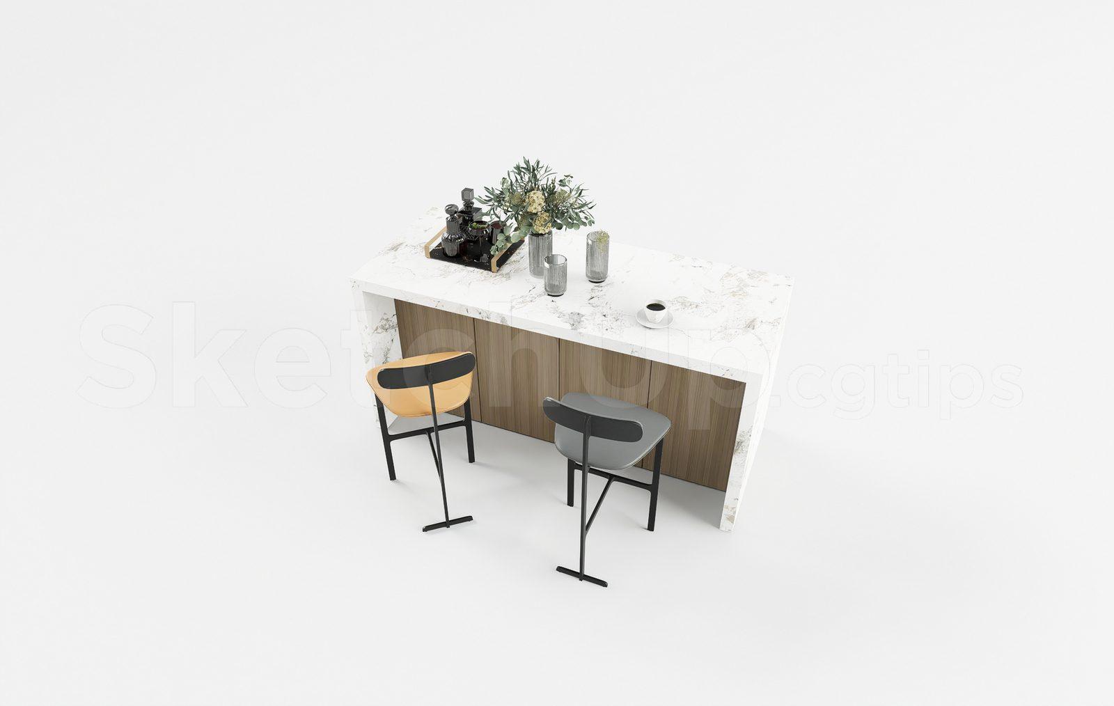 Kitchen Island — preview 1 (cgtips)