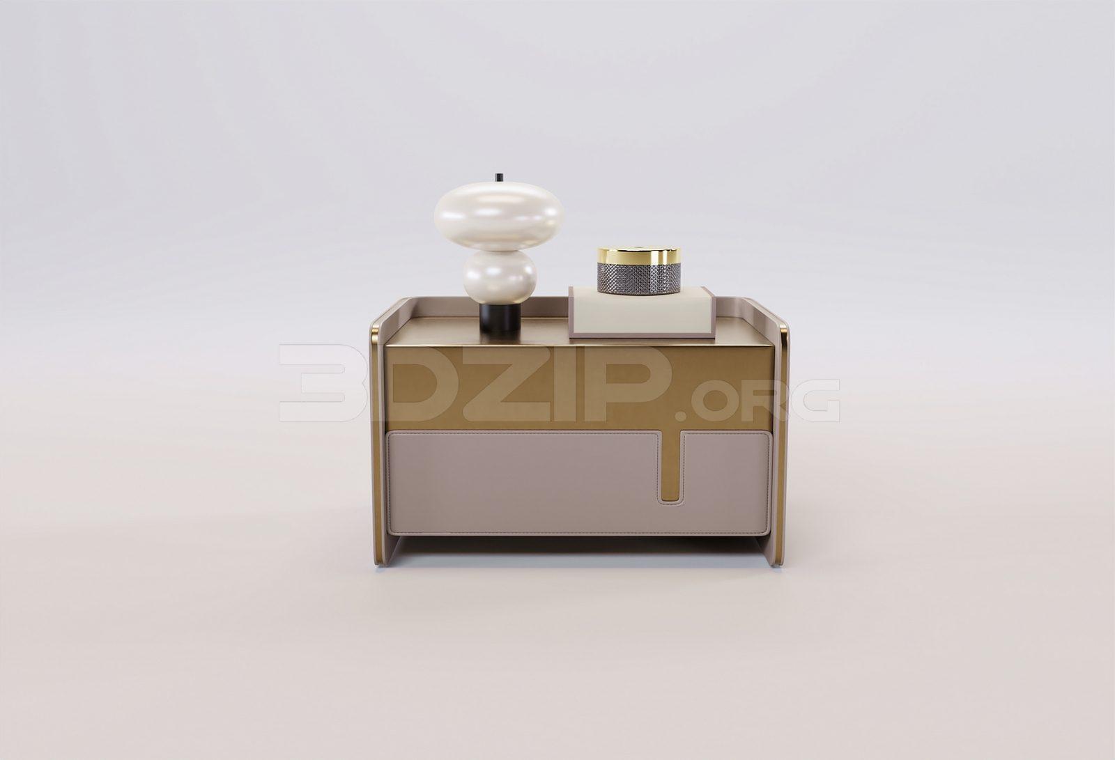 Bedside Table — preview 1 (3dzip)