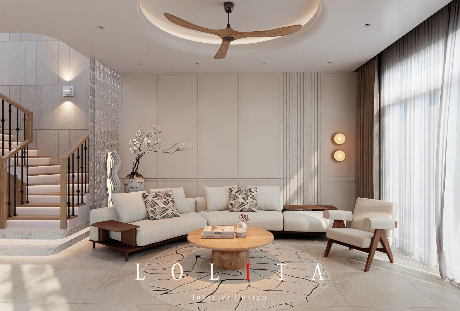 Living Room – Kitchen Interior