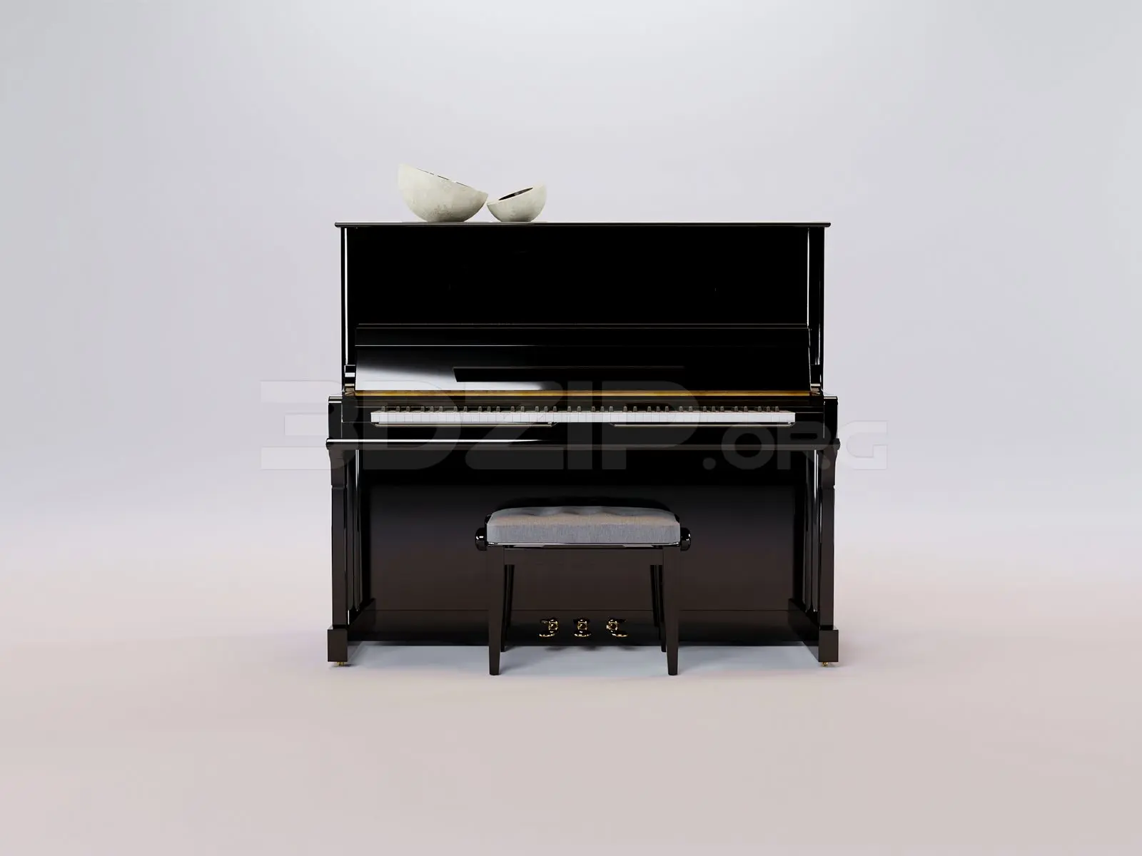Piano — preview 1 (3dzip)