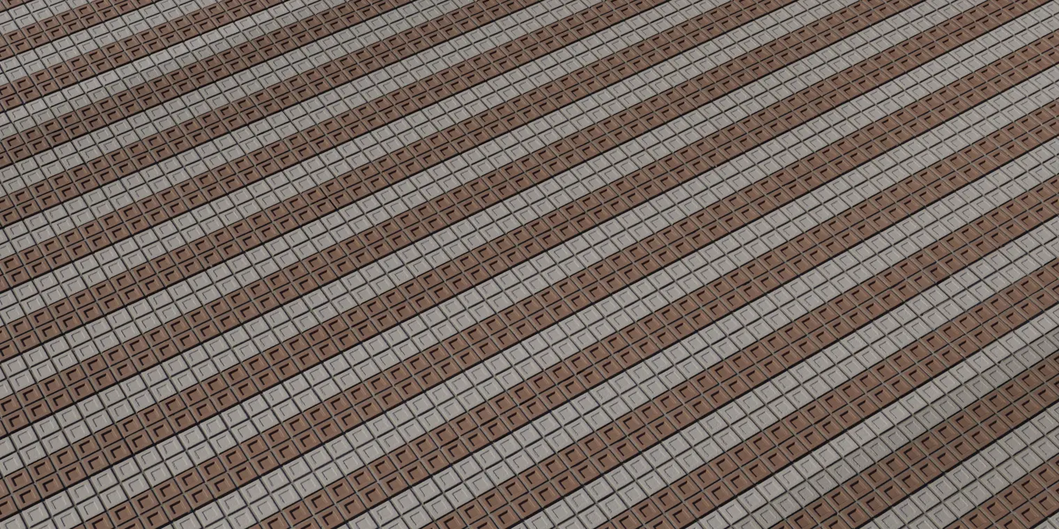 Square Tiled Wall — preview 1, by Charlotte Baglioni (Poly Haven, CC0)