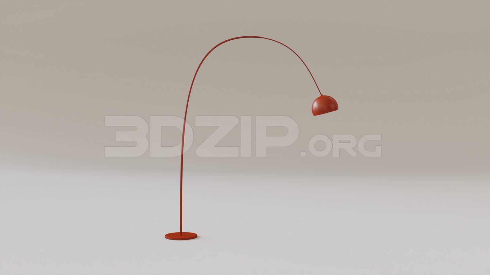 Floor Lamp — preview 1 (3dzip)
