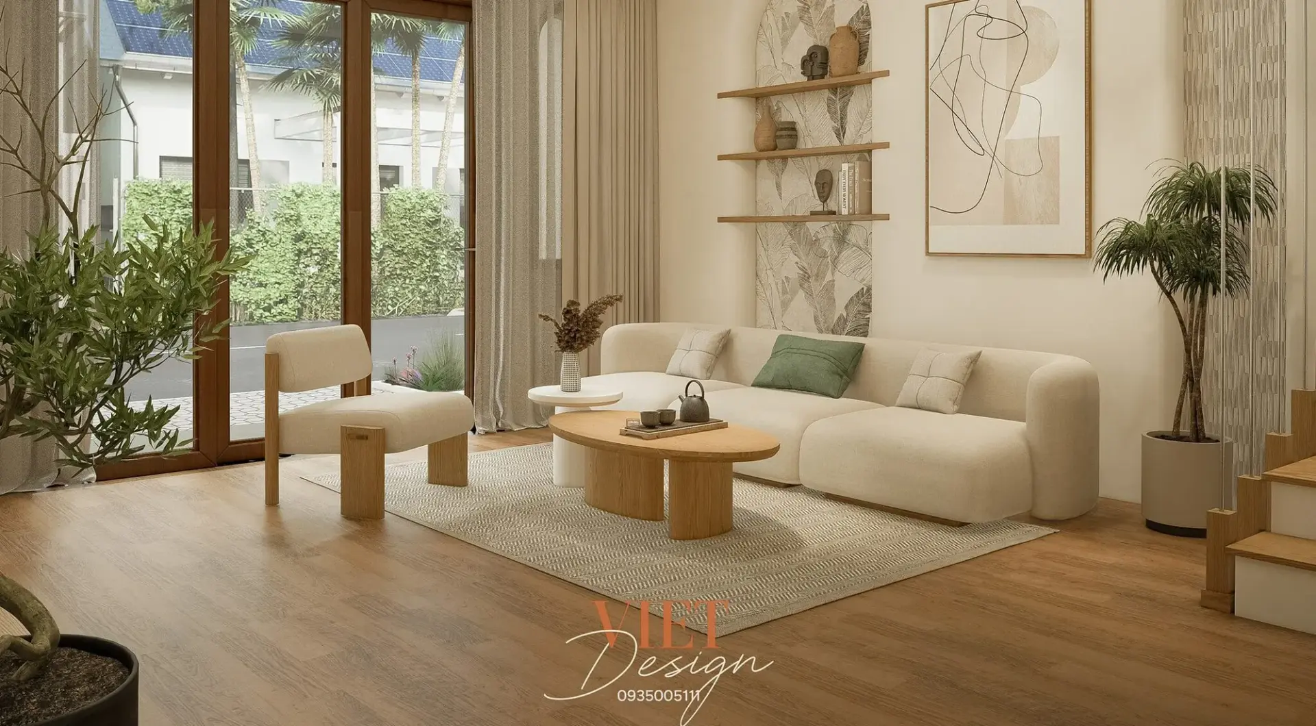 Living Room- Kitchen Interior