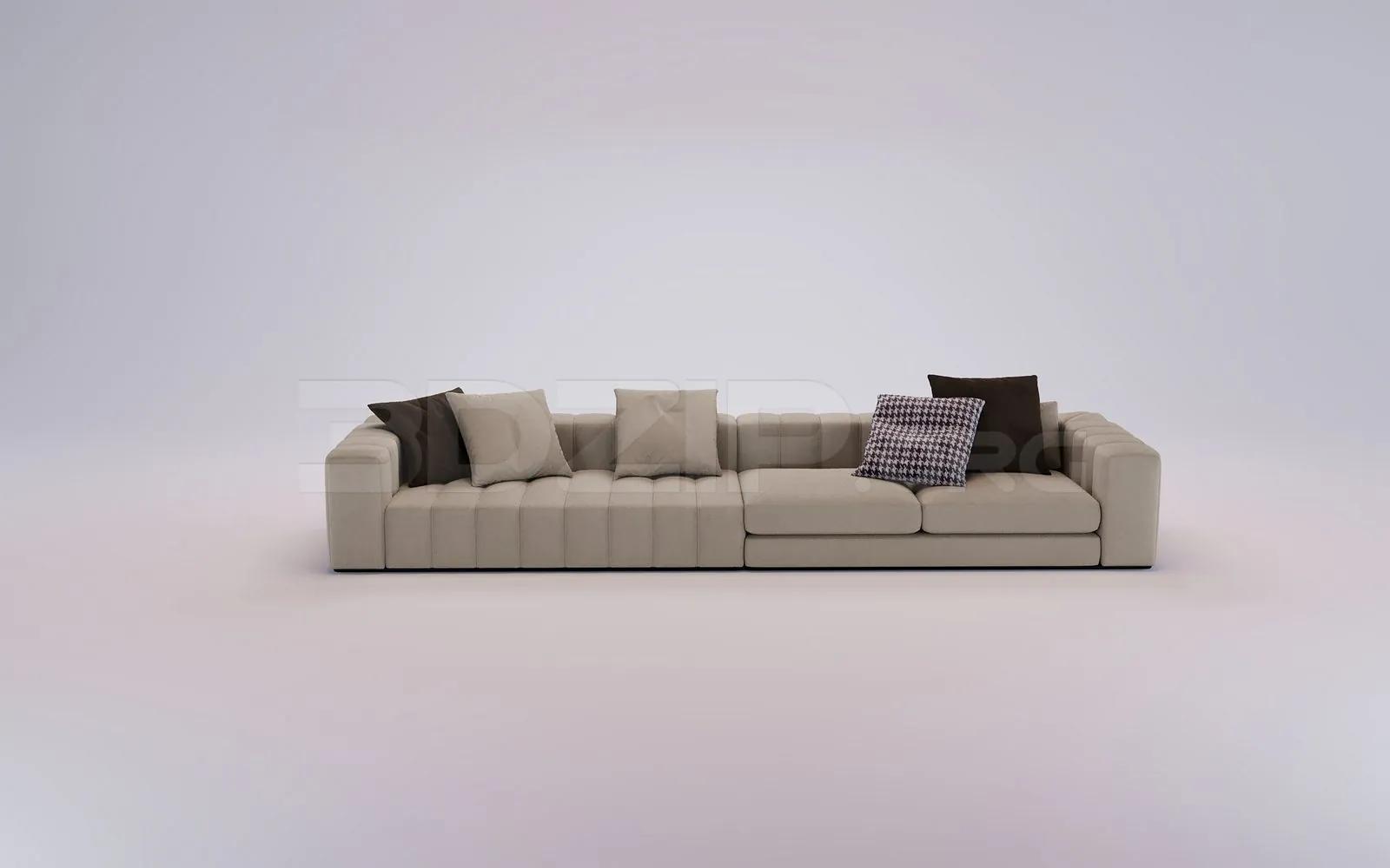 Sofa 3D Model for Interior Projects
