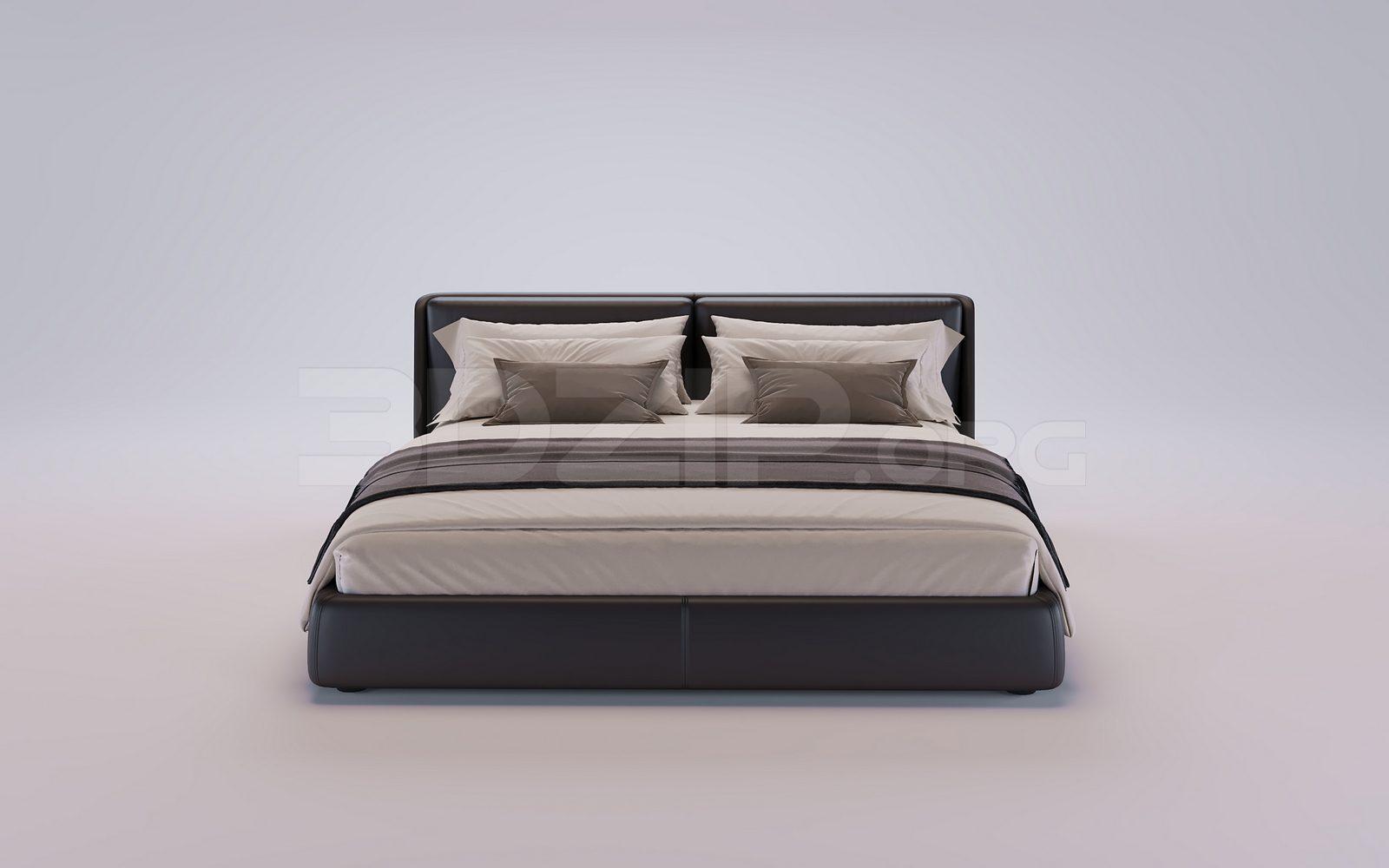 Bed Model for Interior Design