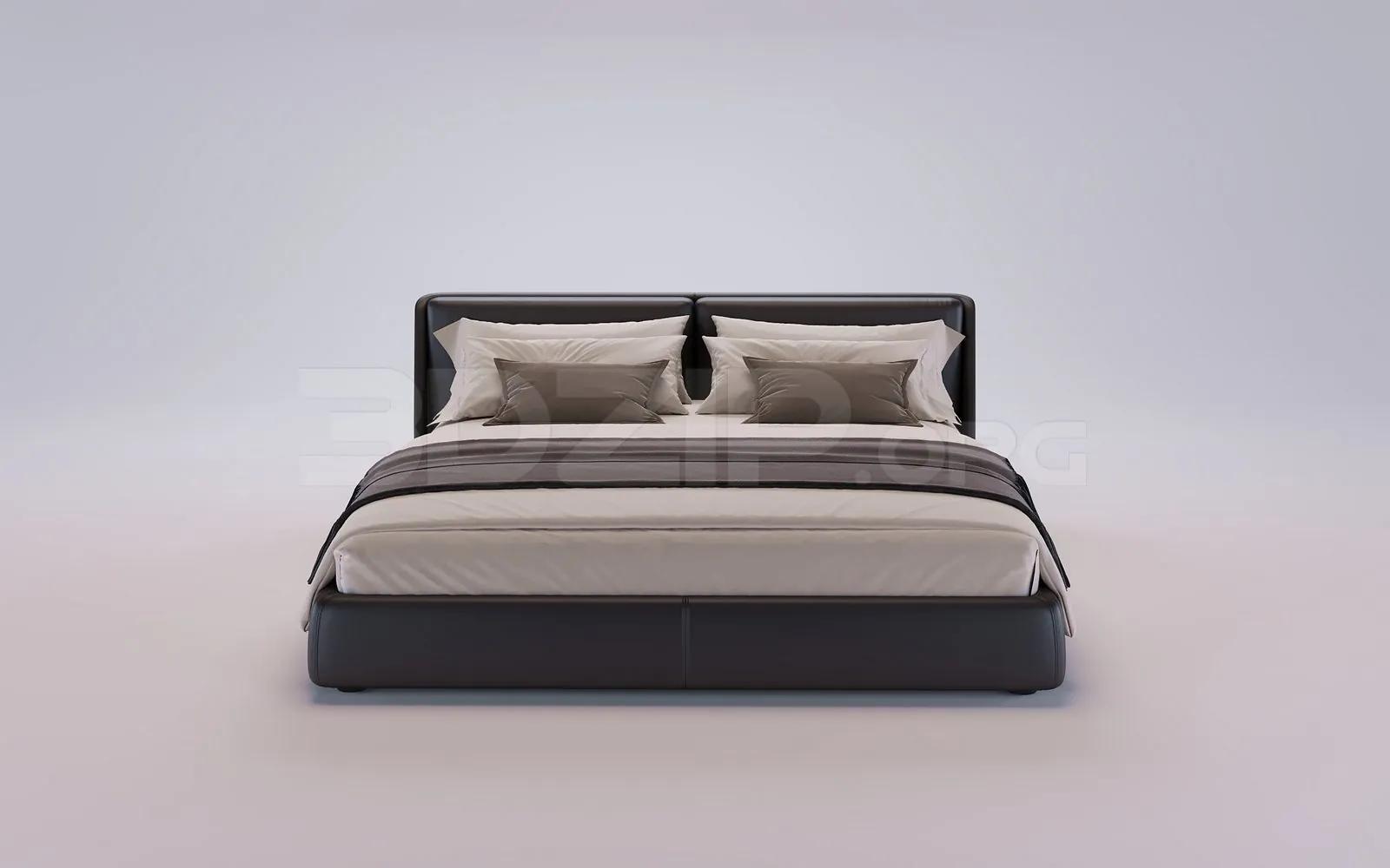 Bed Model for Interior Design