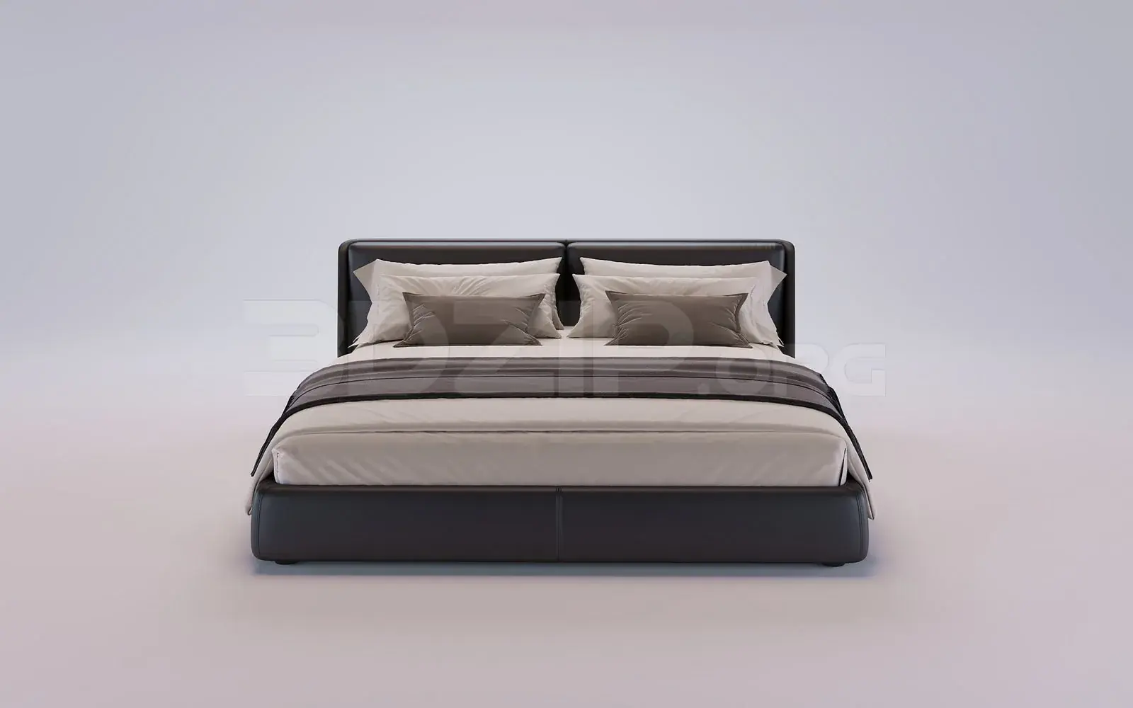 Bed Model for Interior Design