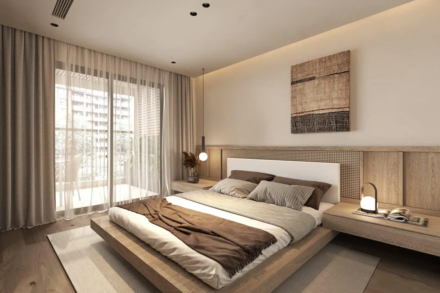 Bedroom Interior — preview 1, by Quang Dung (3dzip)