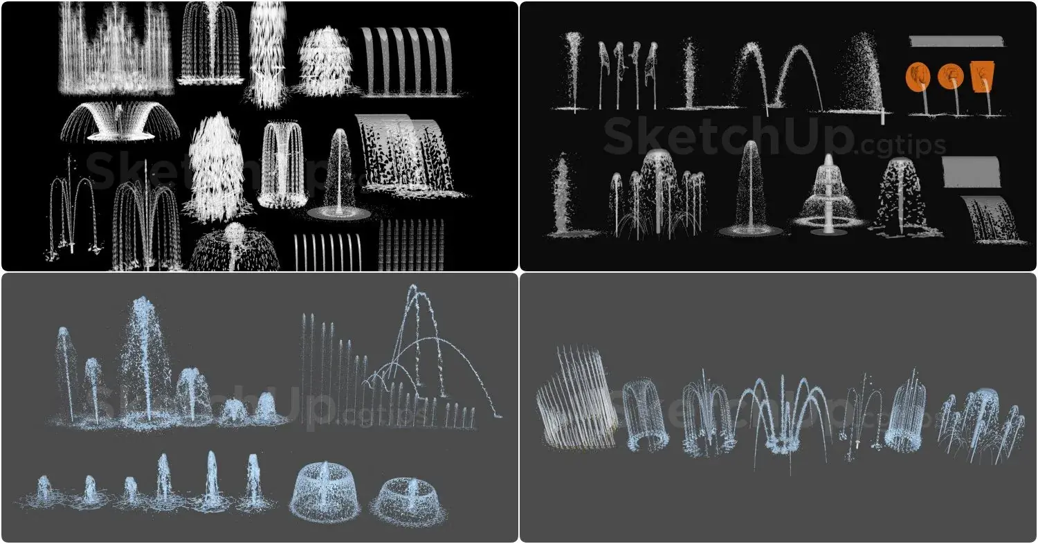Water Fountain Nozzles