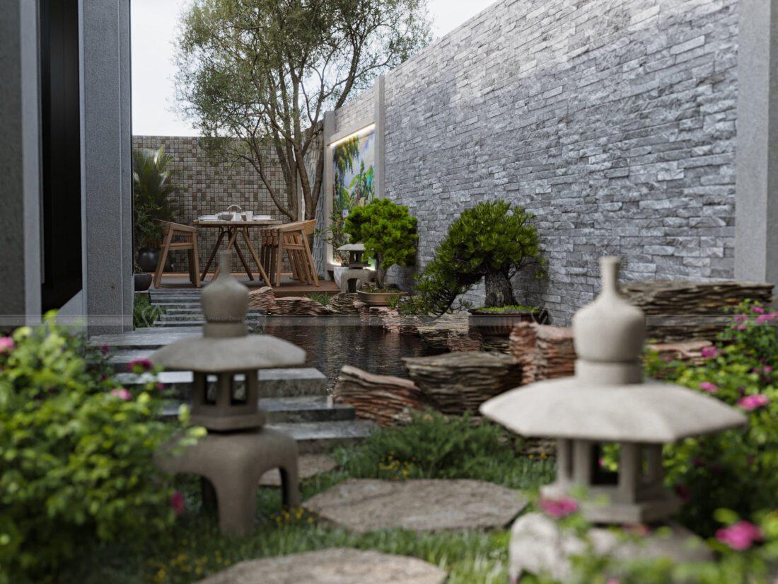 Garden landscape Model 10