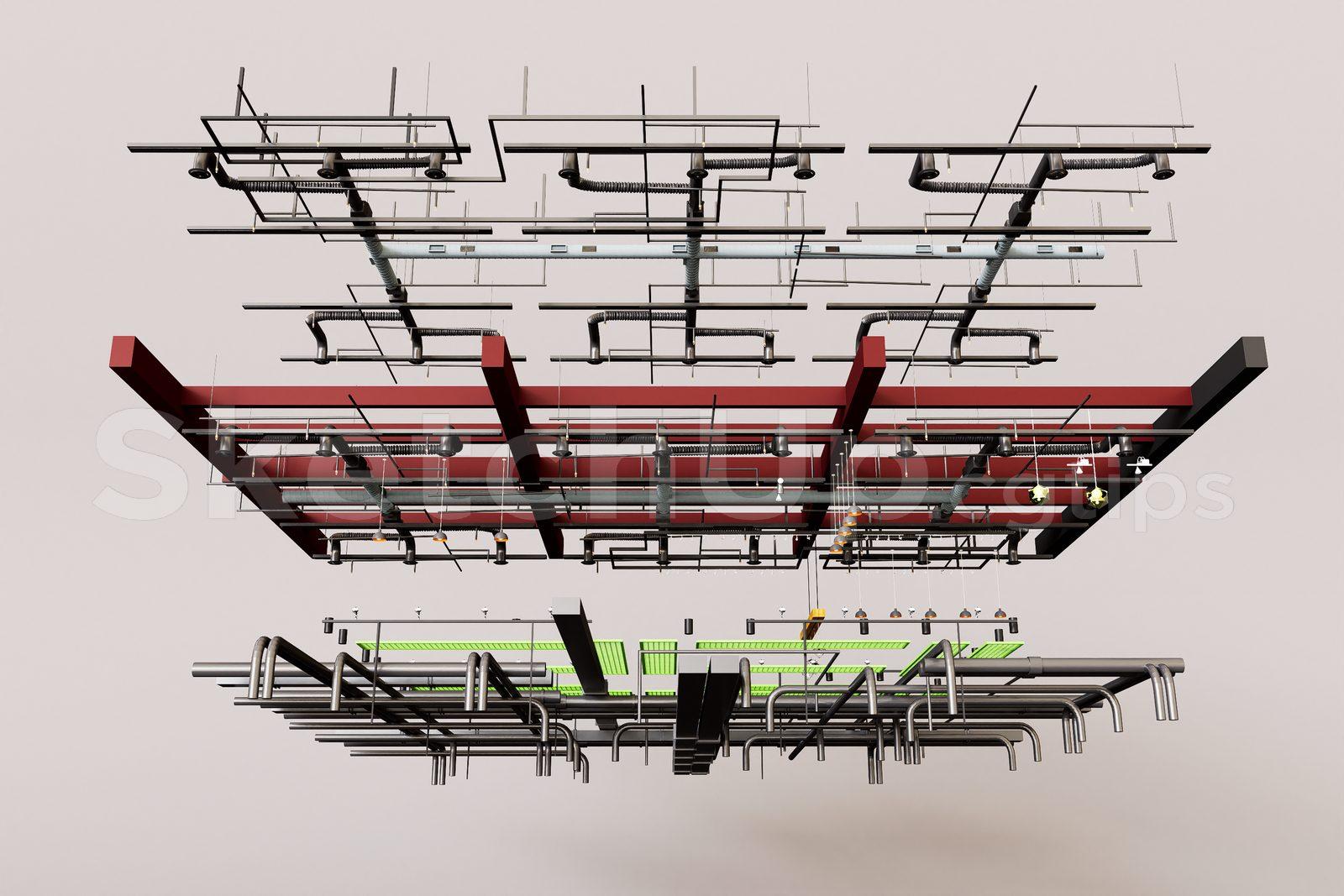 Technical Ceiling (Trần kỹ thuật)