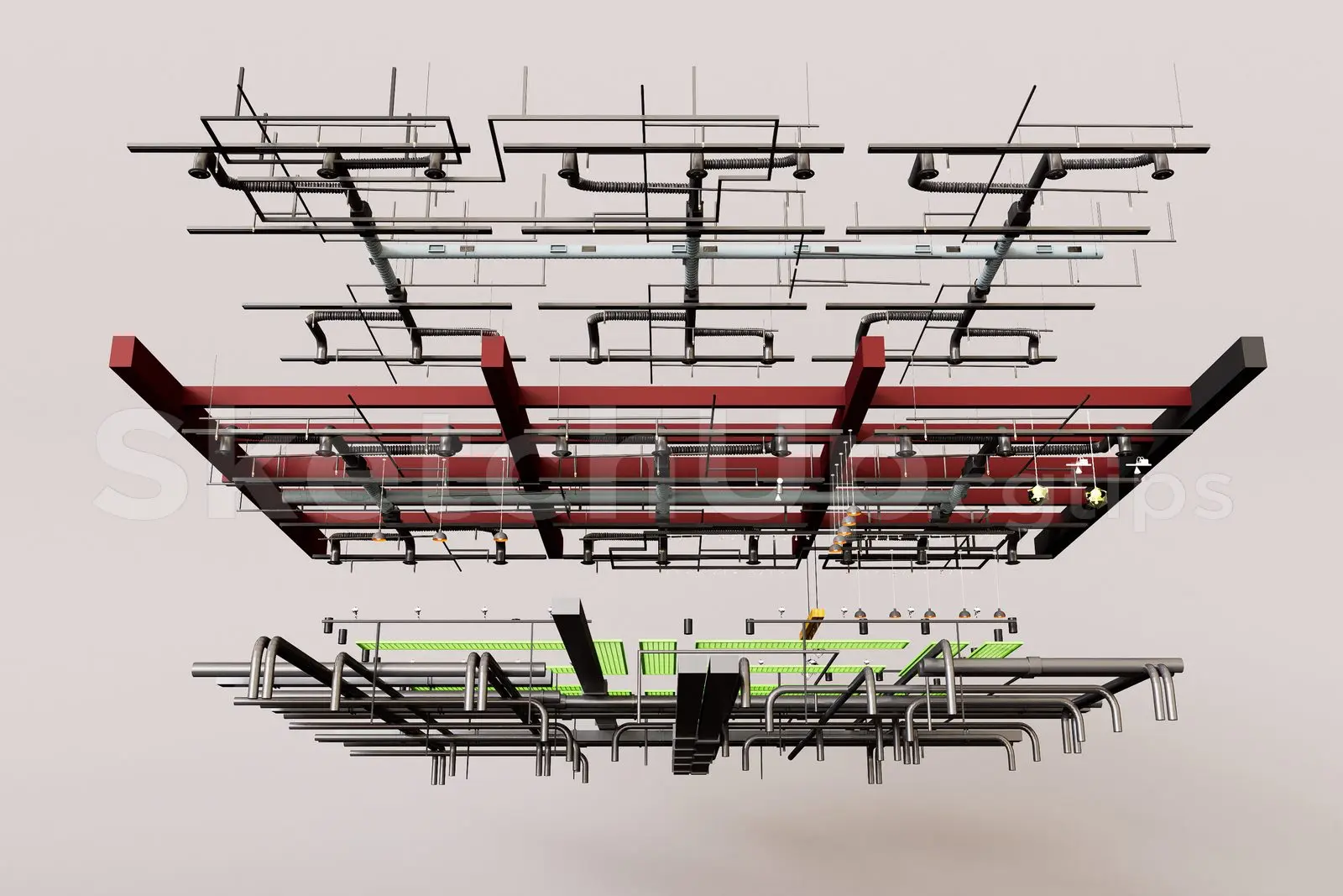 Technical Ceiling (Trần kỹ thuật)
