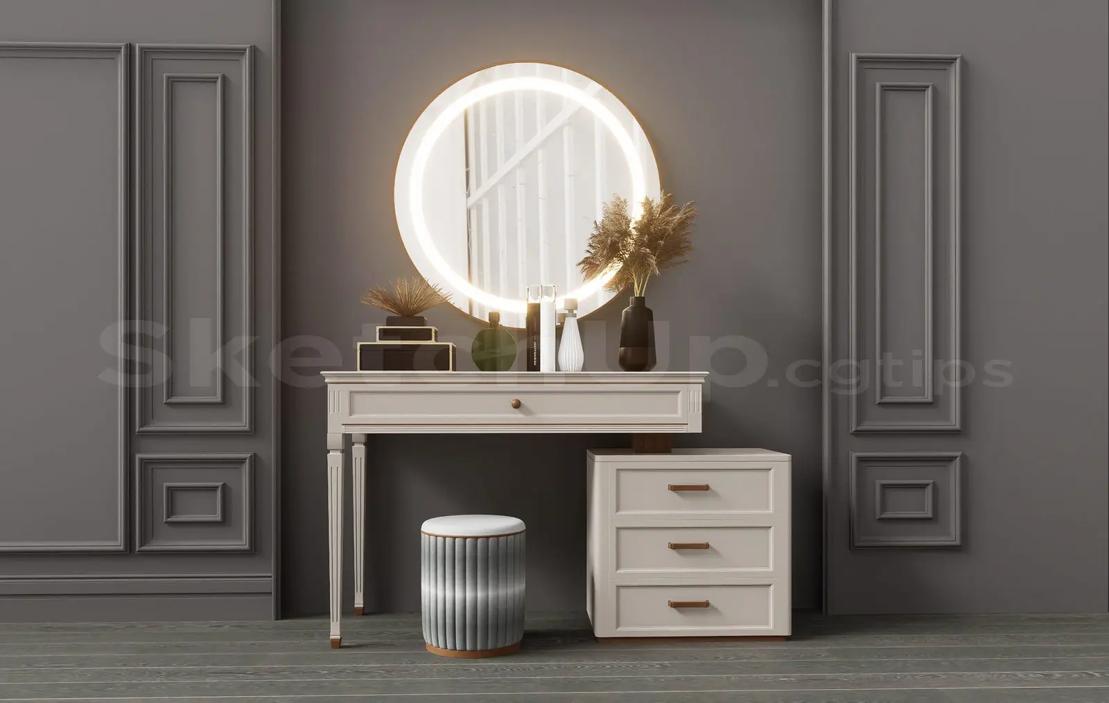 Makeup Table — preview 1 (cgtips)