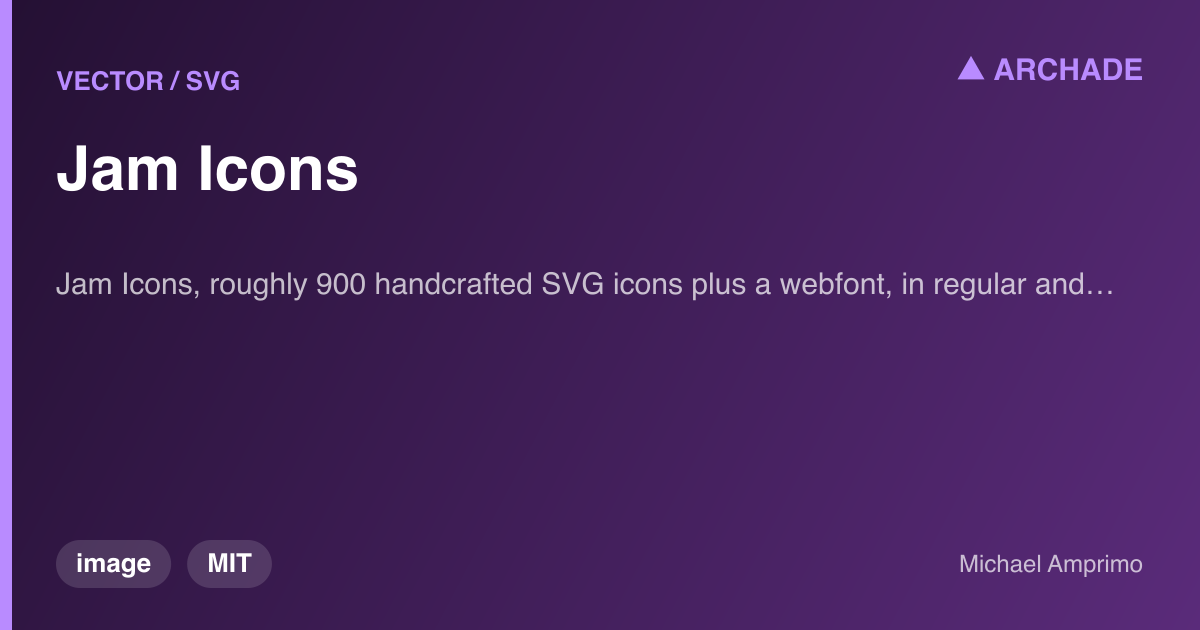 Jam Icons