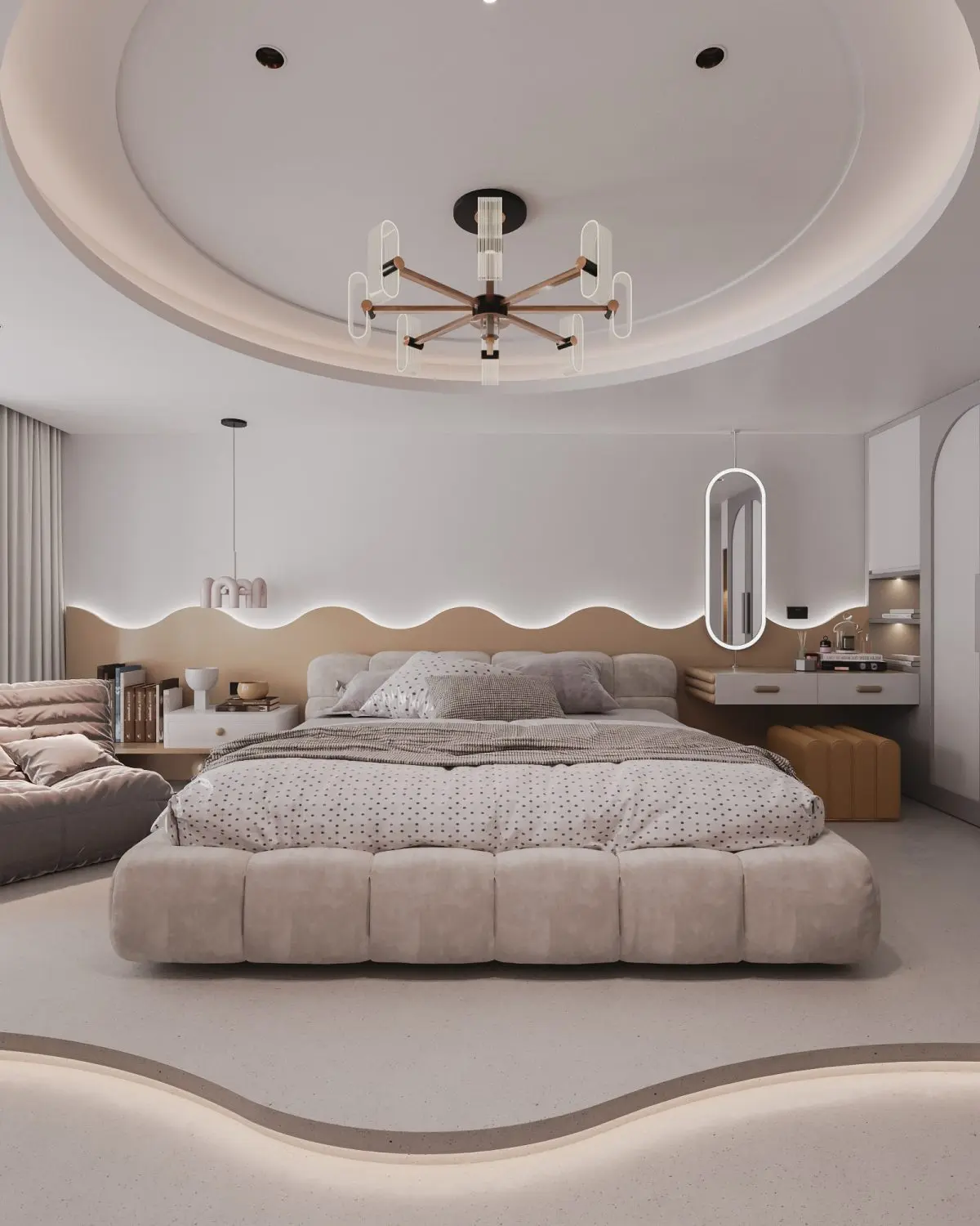 Girl Bedroom Interior — preview 1, by Nguyen Tien Dai (3dzip)