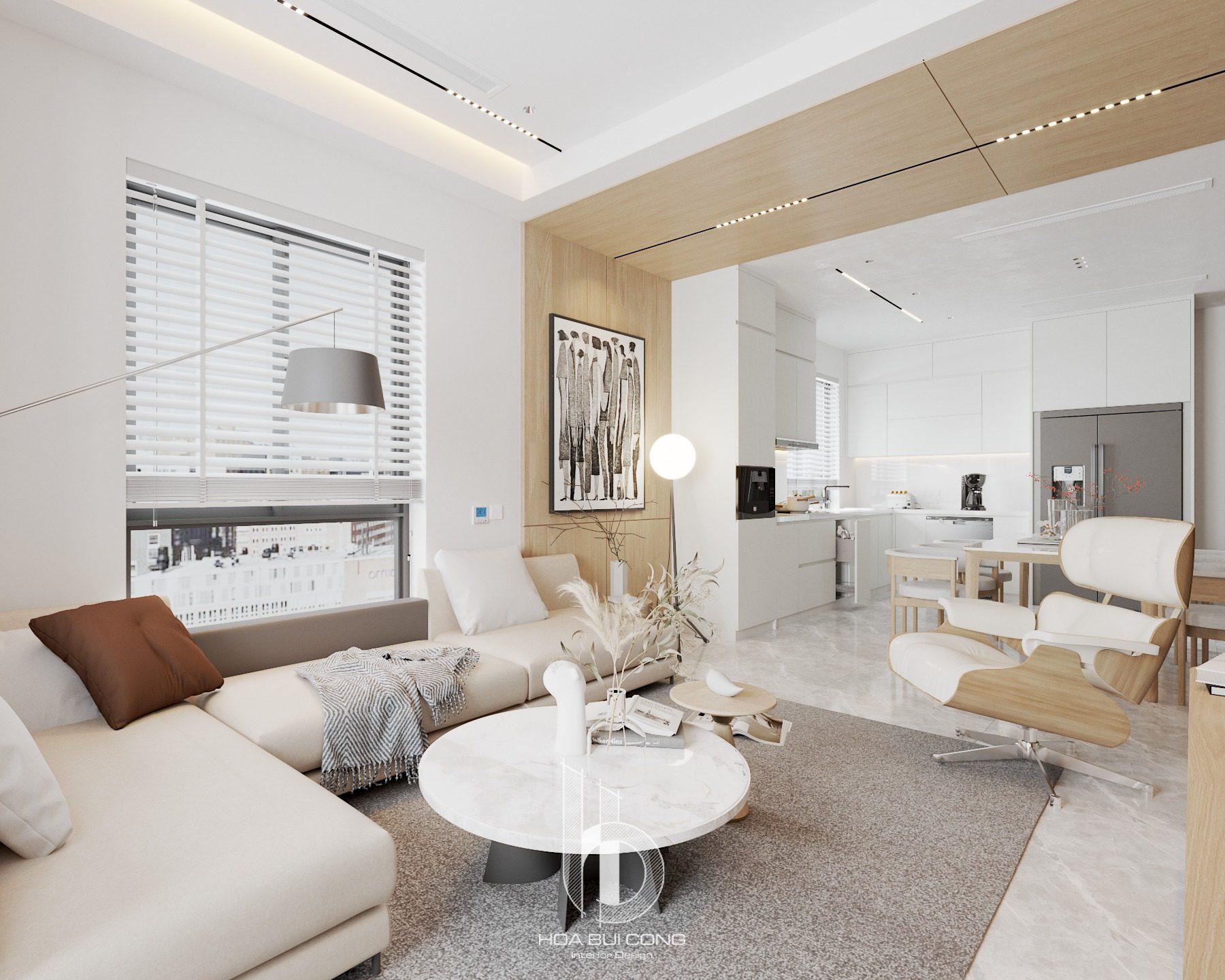 Living Room – Kitchen Interior