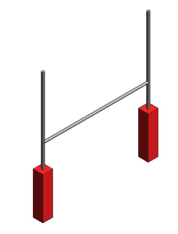 Kicking posts