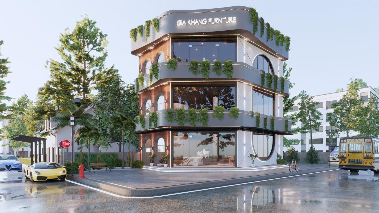 Showroom Exterior