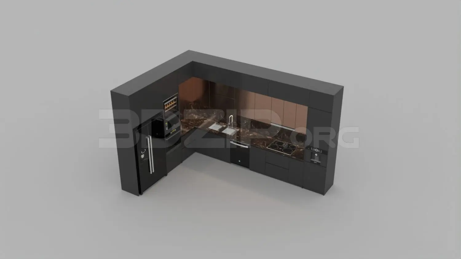 Kitchen — preview 1 (3dzip)