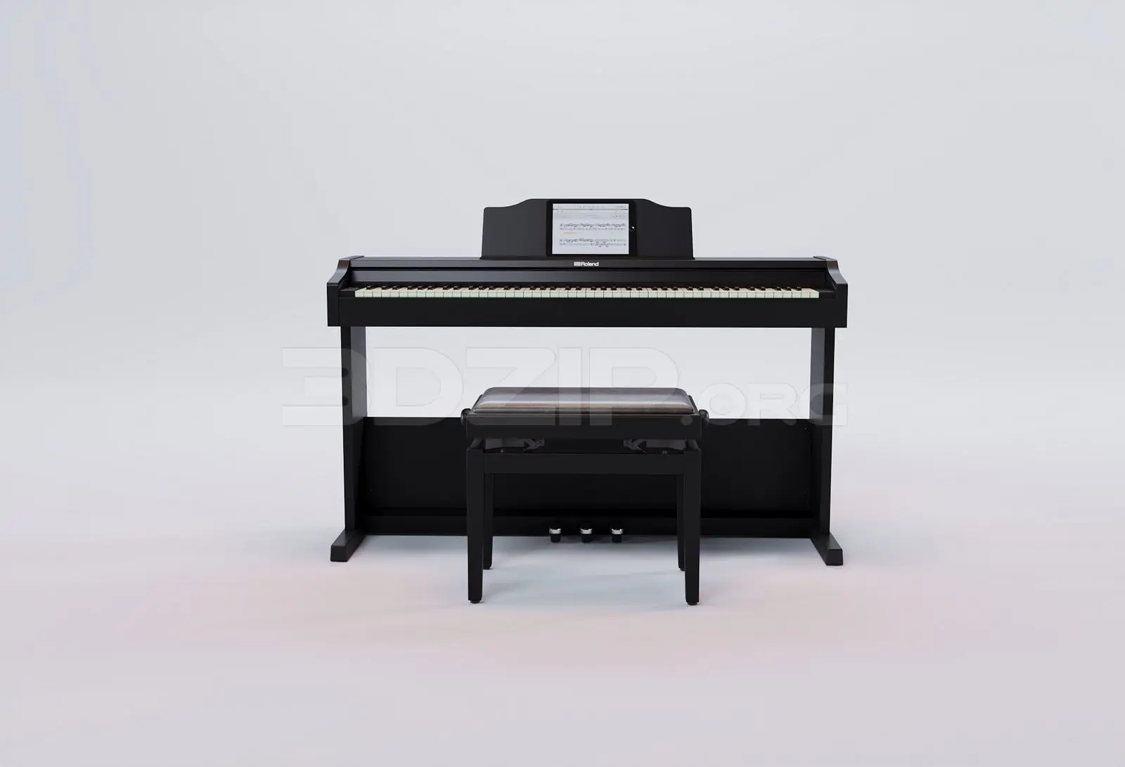 Piano — preview 1 (3dzip)