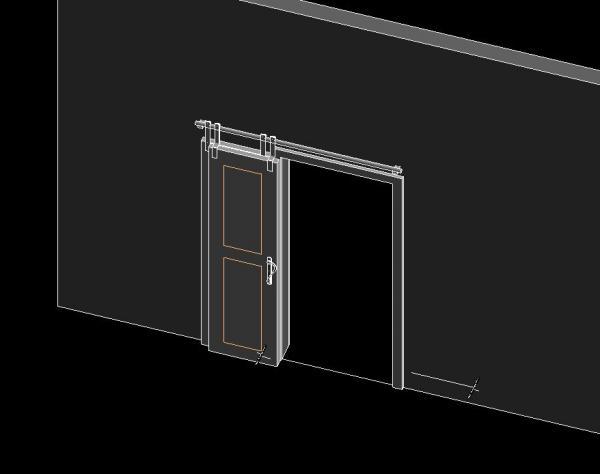 Telescoping Barn Door