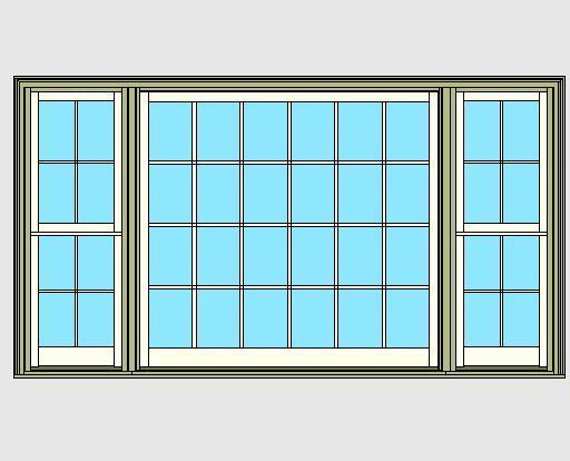 Kolbe Ultra Series Sterling Double Hung Picture Units