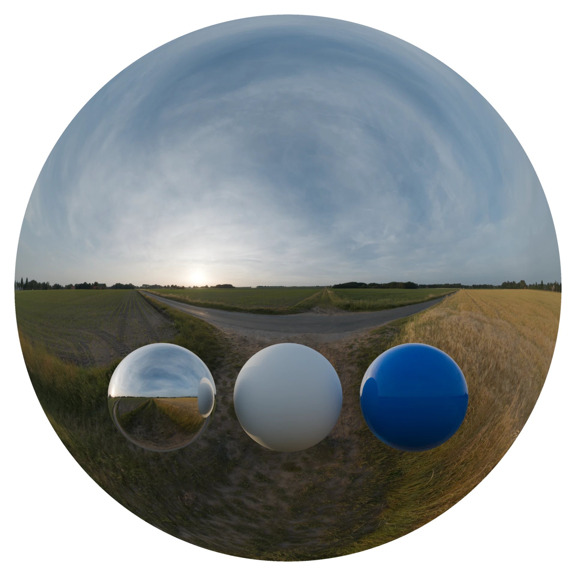 Evening Sky HDRI 006 A