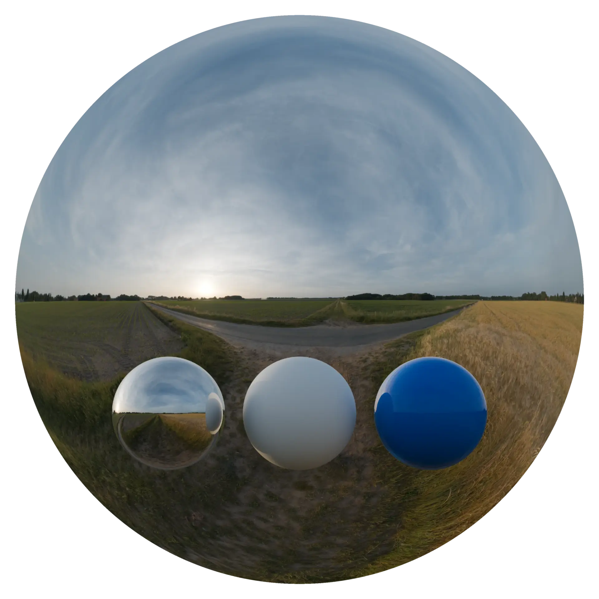 Evening Sky HDRI 006 A