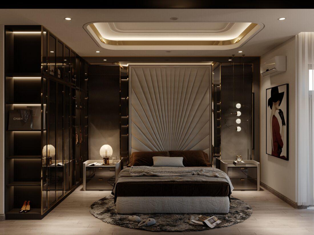 Interior Scenes Model Bedroom 552