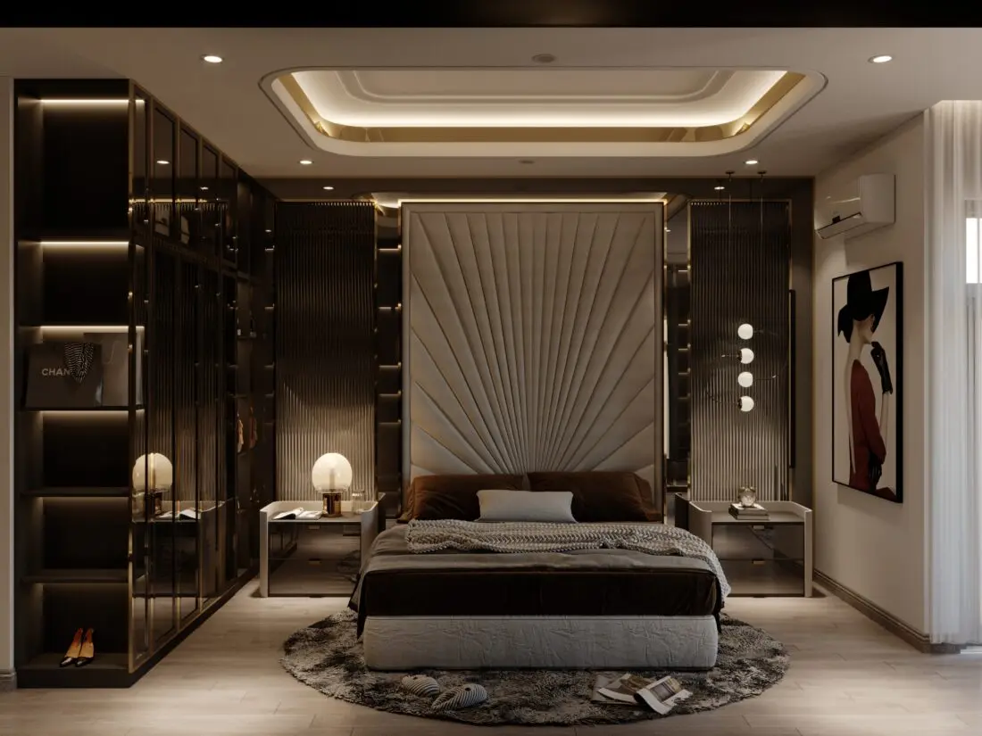 Interior Scenes Model Bedroom 552