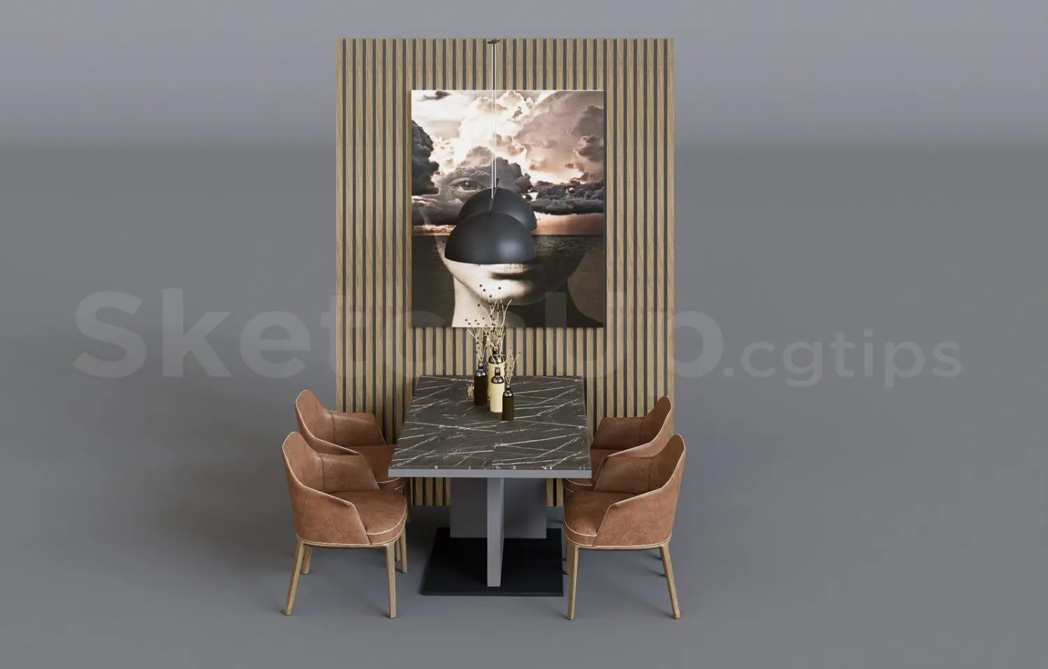 Dining Table — preview 1 (cgtips, CC0)