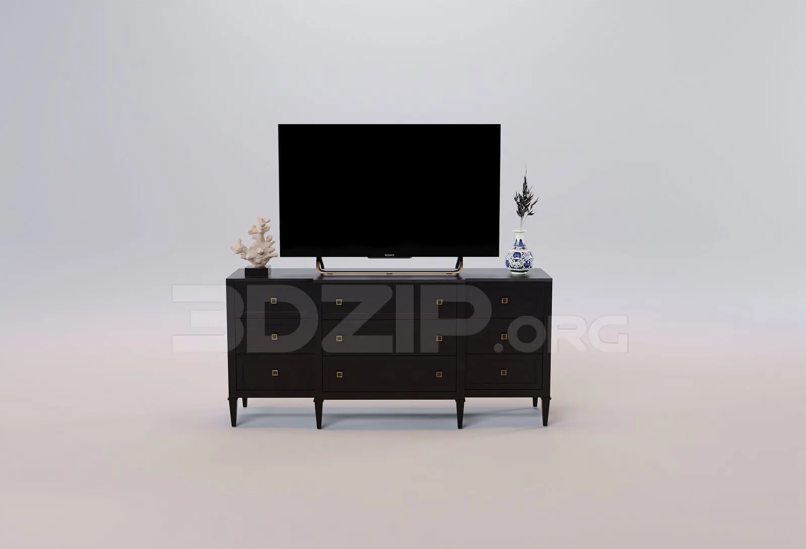 TV Cabinet — preview 1 (3dzip)