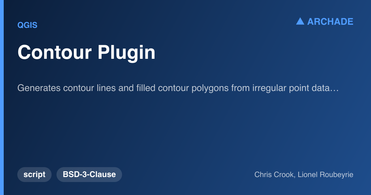 Contour Plugin