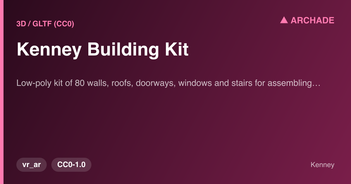 Kenney Building Kit — preview 1
