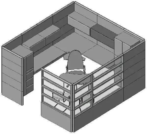 Office Modular Furniture - Base Panel