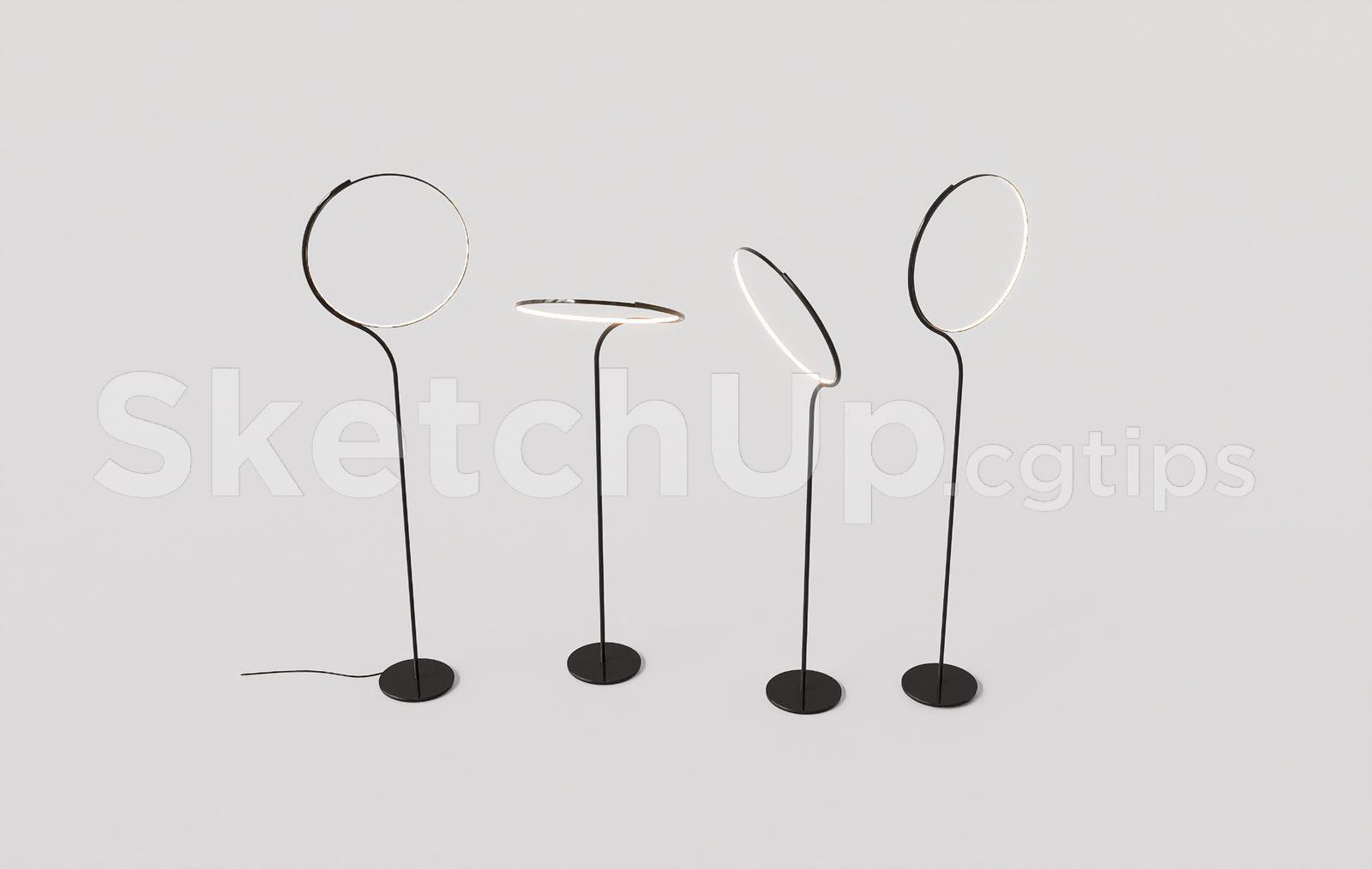 Floor Lamp Model Download for Interior Projects