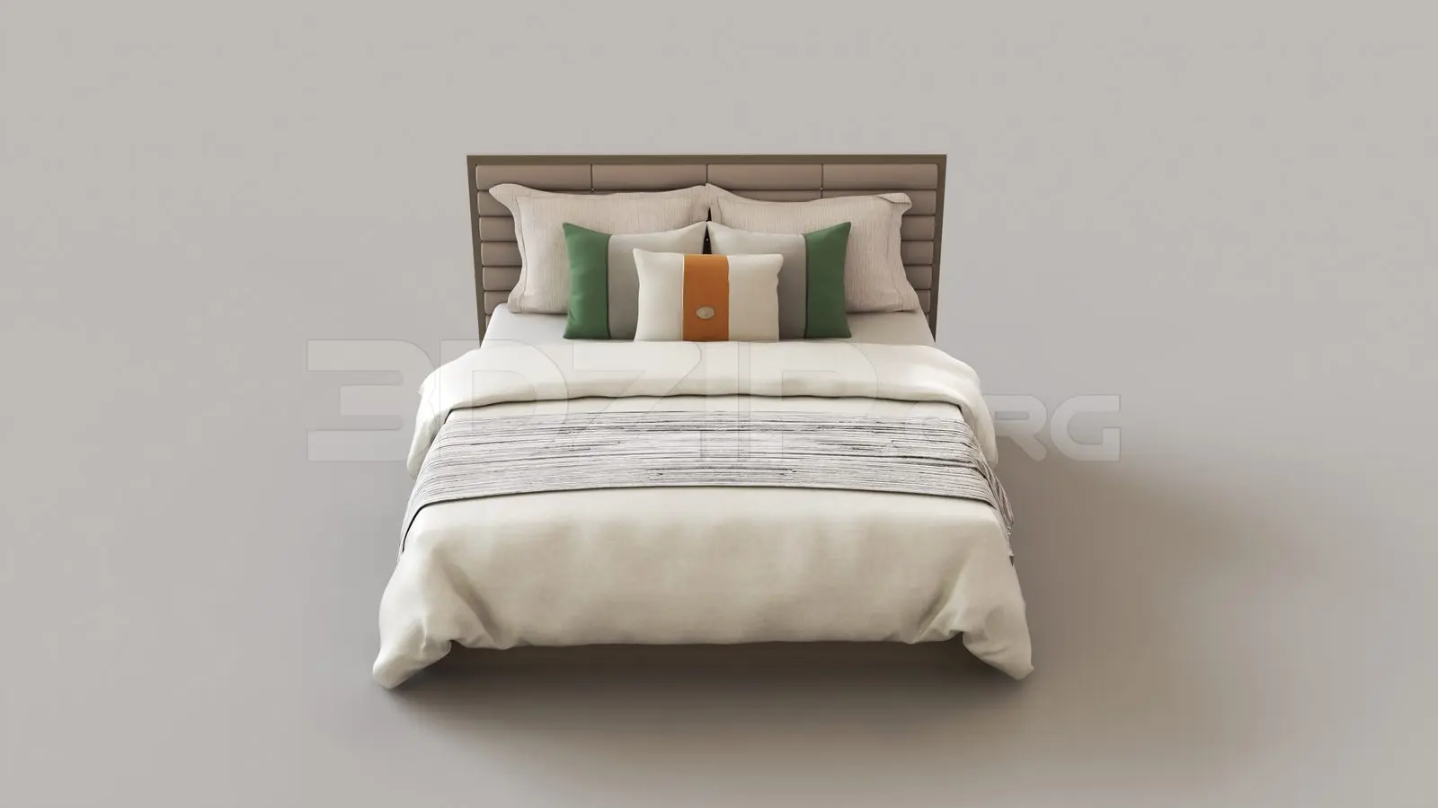 Bed — preview 1 (3dzip, CC0)