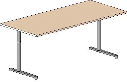 Desk — preview 1, by mathill (RevitCity, CC0)