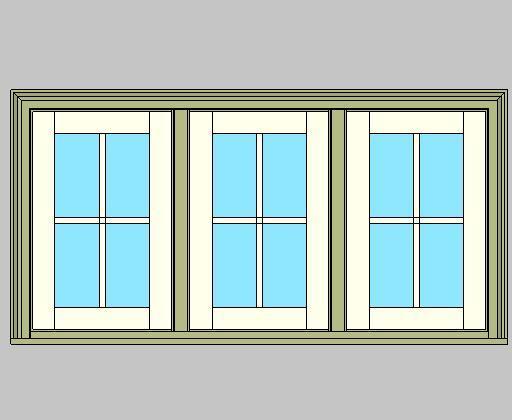 Kolbe Ultra Series Casement 3-Wide Units