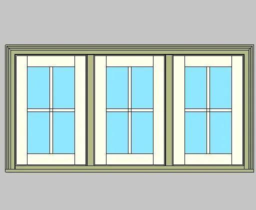 Kolbe Ultra Series Casement 3-Wide Units