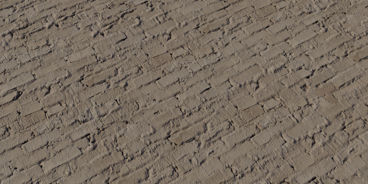 Slumped Mortar Brick