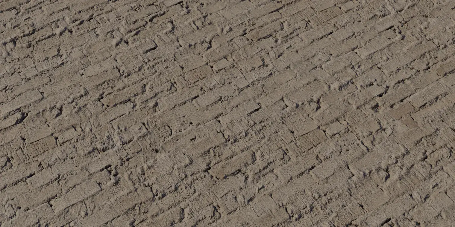 Slumped Mortar Brick