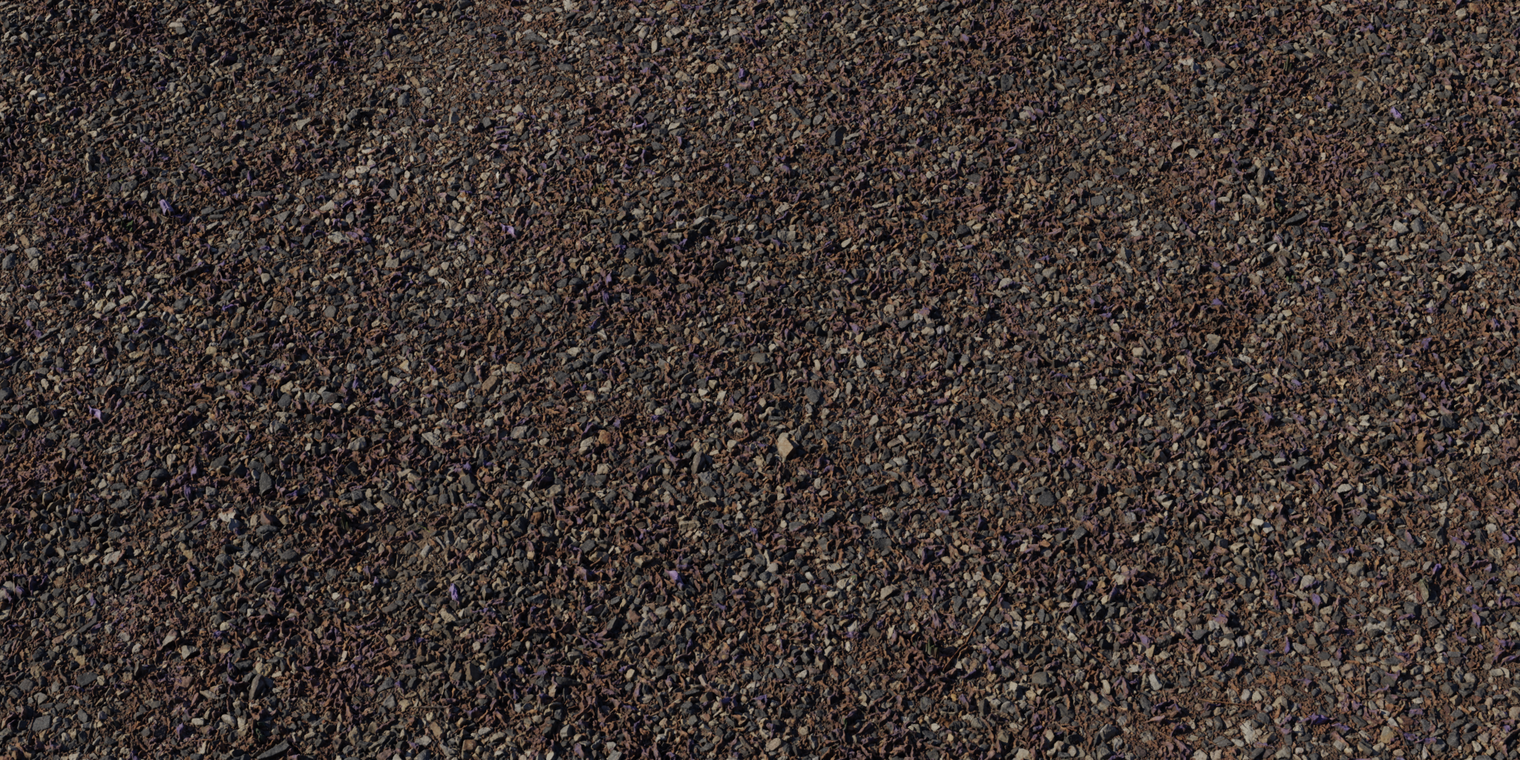 Flower Scattered Gravel