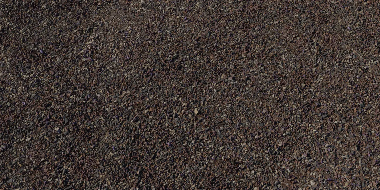 Flower Scattered Gravel